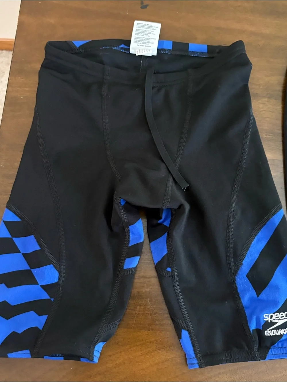Men’s Women’s Cycling swim Bike Shorts Speedo Arena Sz 26 Blue Green 2